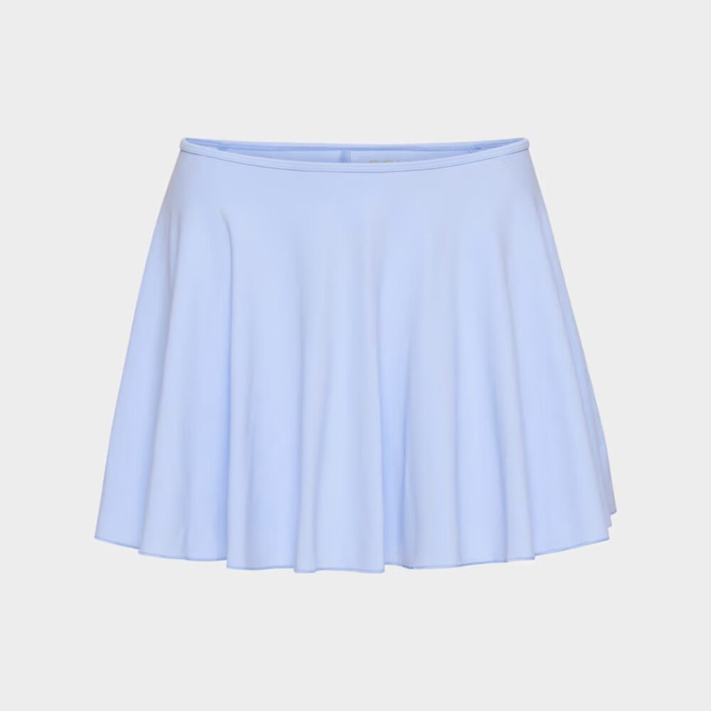 Aritzia Golden BUTTER Baseline Micro Skirt in Dayflower Blue NWT